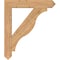 Ekena Millwork Funston Arts & Crafts Smooth Bracket, Western Red Cedar, 5 1/2"W x 38"D x 44"H BKT06X38X44FST03SWR - alternate 3